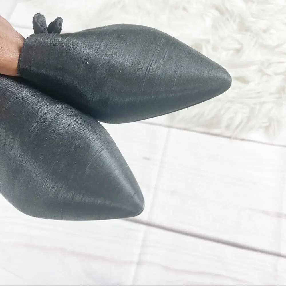 Sam Edelman Women's‎ Rivers Mule Sling back Pointed Toe Flat in Black Size 7.5
